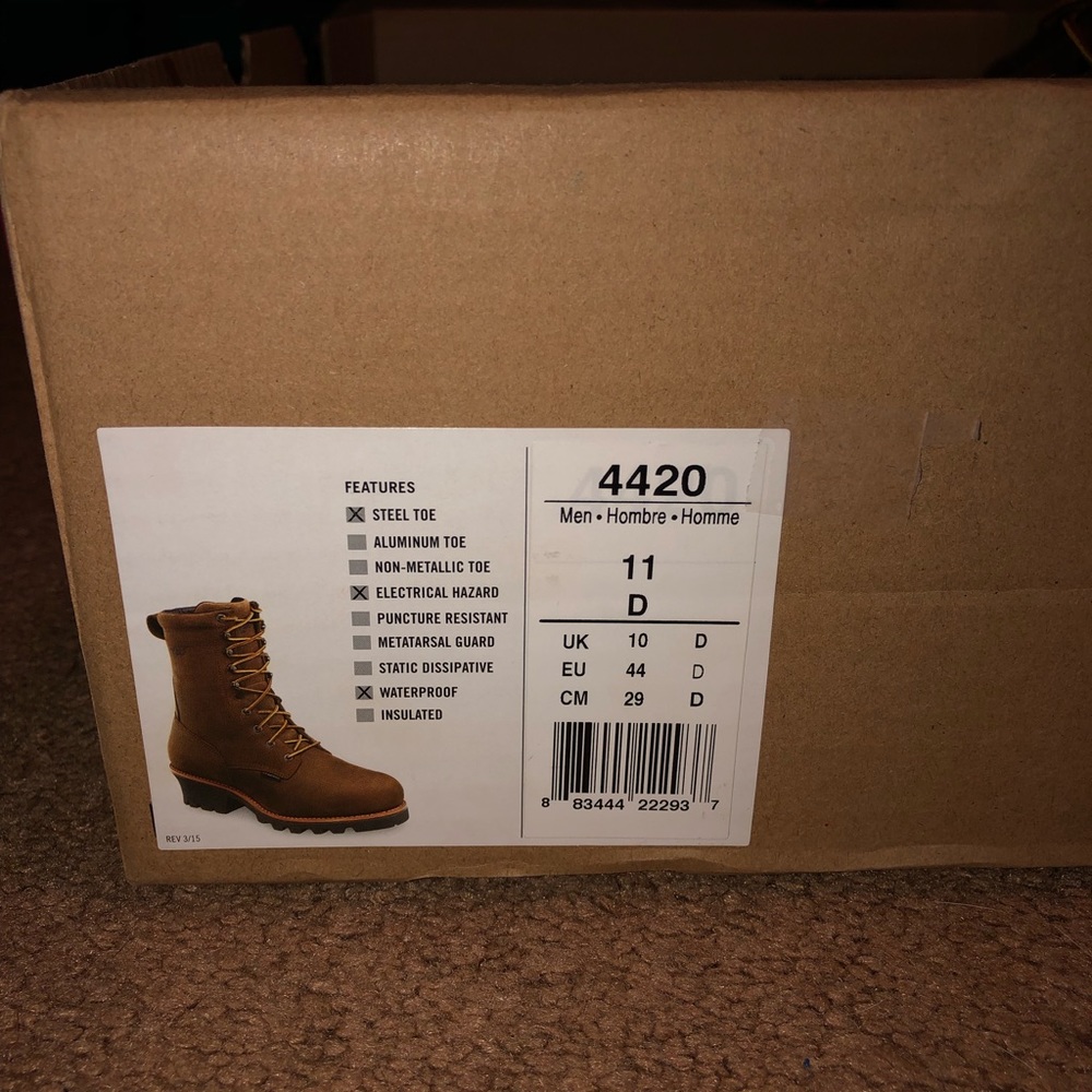 Brand new never worn Red wing logger boots!
